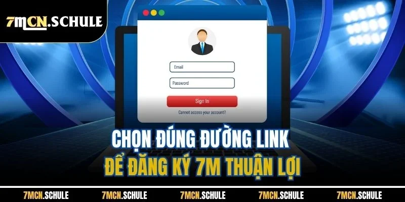 Đăng Ký 7M | Update Quy Trình Thực Hiện Chuẩn Nhất 2025 1 Chọn đúng đường link để đăng ký 7M thuận lợi