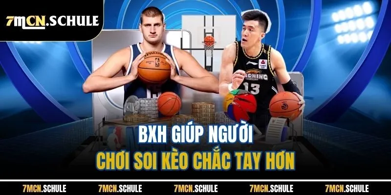 Bảng Xếp Hạng 4 BXH giúp người chơi soi kèo chắc tay hơn